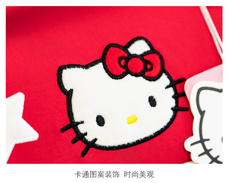 五金牌彩色Hello Kitty便携手提包保温袋托特包礼品双肩包16寸电脑包详情11