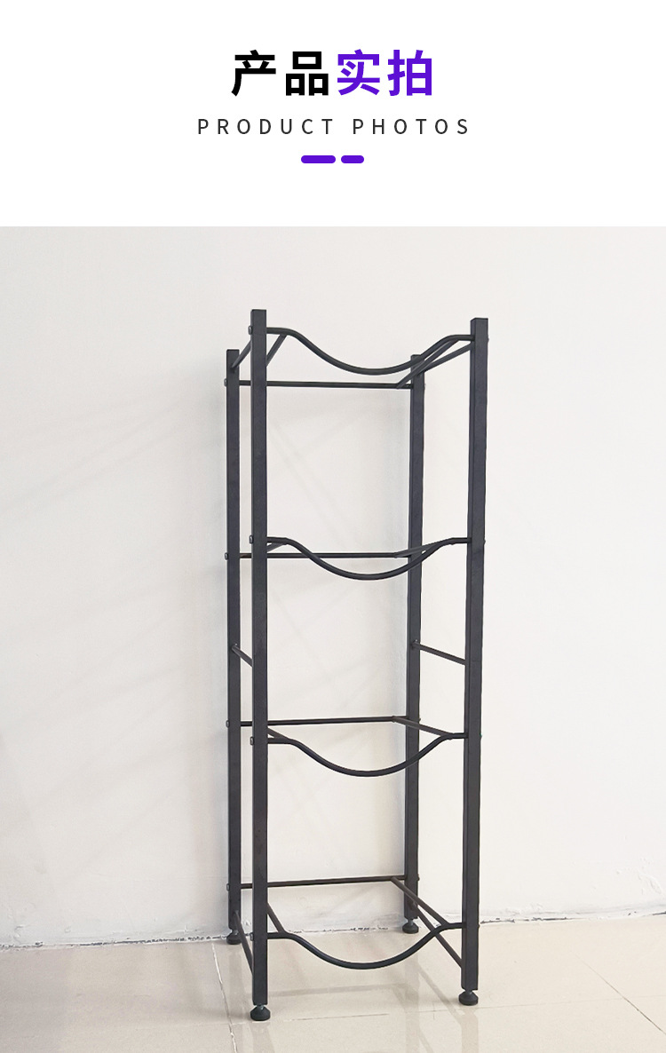 跨境饮用水桶储物架子置物架带木板3层桶装水放置办公室收纳详情13