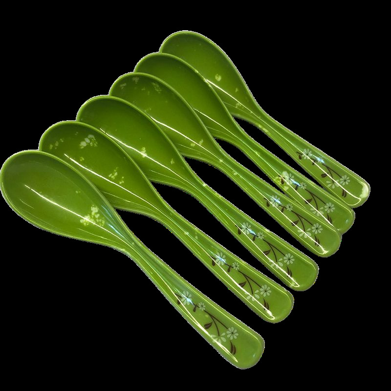 密胺7008汤勺饭店塑料调羹麻辣烫勾勺自助餐长柄汤匙酒店饭勺详情4