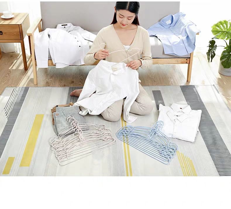 加厚衣架衣服撑阳台衣挂儿童防滑学生宿舍晾衣架衣柜无痕衣架子详情12