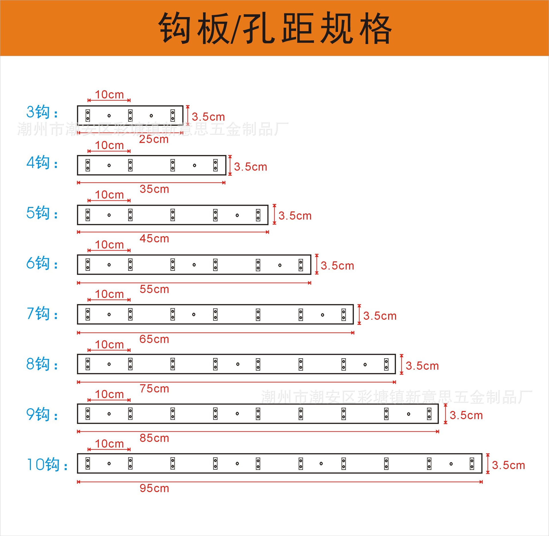 批发卫浴不锈钢挂钩3-10钩厨卫厨房毛巾衣钩免打孔兔耳双钩新意思详情27