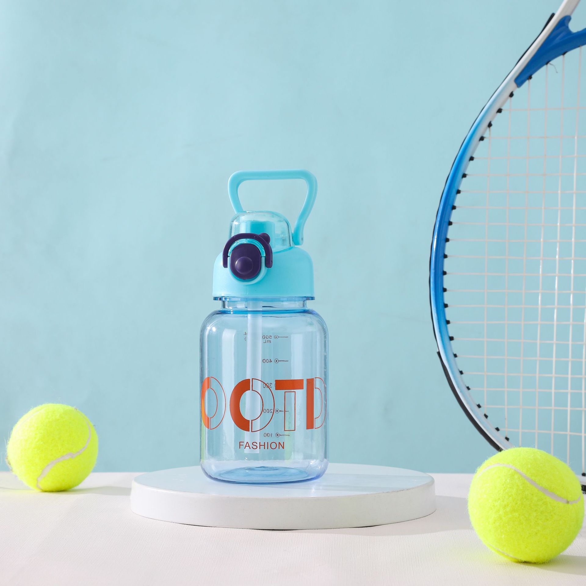 高颜值塑料水杯日本随行杯塑料茶漏水杯ins风简约随手杯详情32