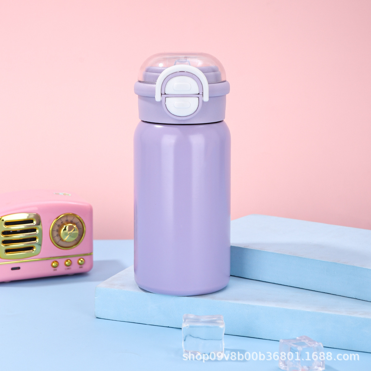 Simple insulated cup for girls with straw, high appearance level, double drinking cup 316 new model, portable for students, stainless steel insulated pic 25