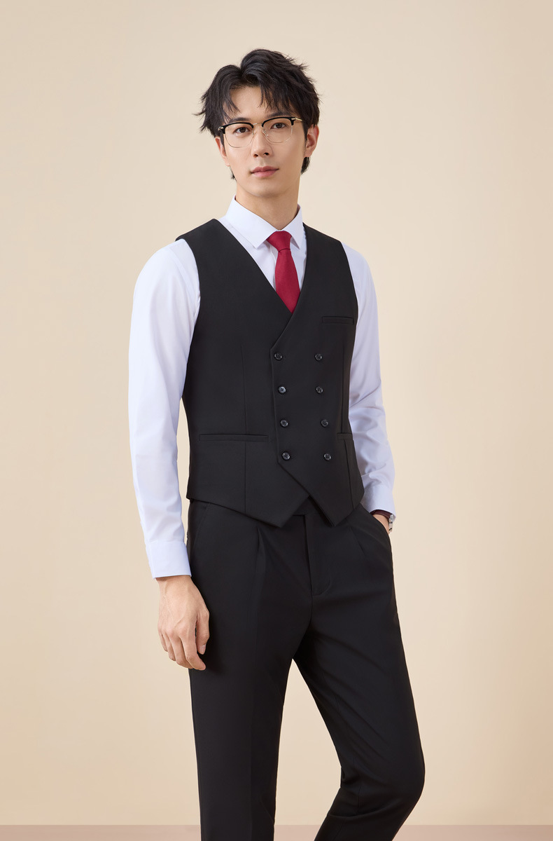 New double-breasted suit set for men autumn and winter pic 31
