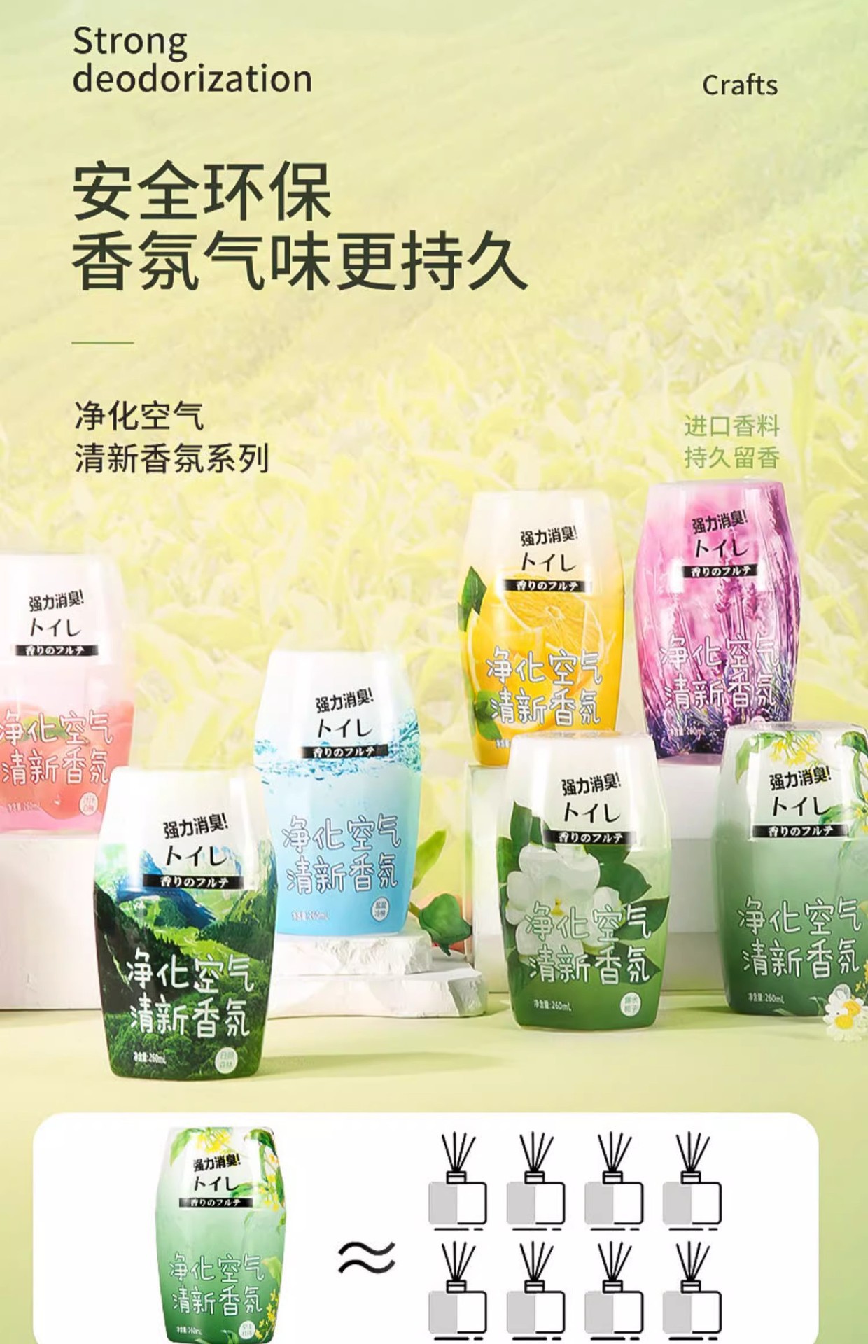 Air freshener, bathroom aromatherapy, toilet deodorizing wonder, remove odors and leave a lasting fragrance, bedroom, bathroom fragrance pic 8