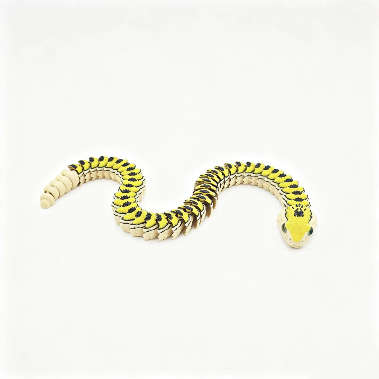 تلعب حركات ثلاثية الأبعاد على ثعابين المجلجلة بألعاب الأطفال الإبداعية pic 4