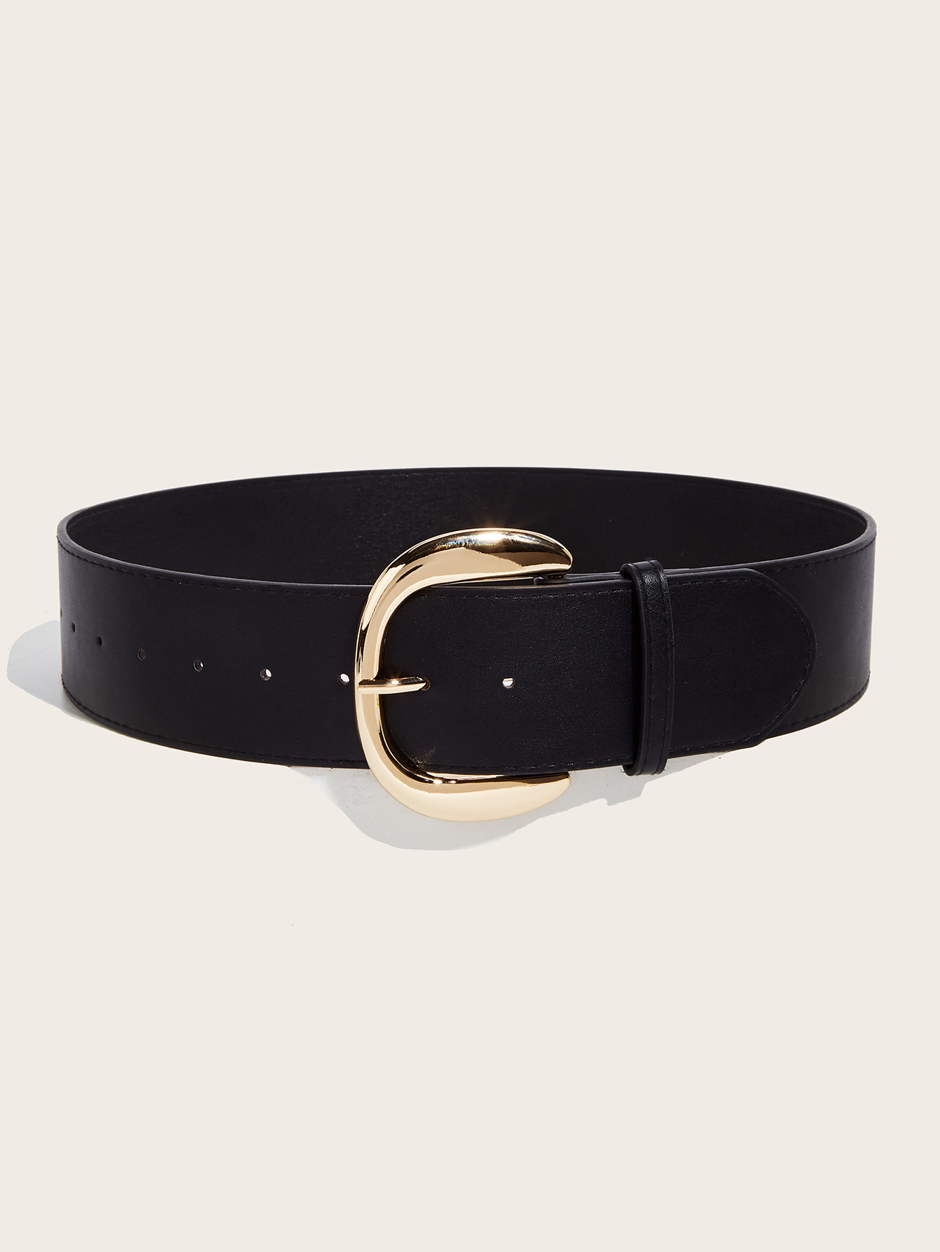 Retro Melade-style wide belt for women to slim the waist and look slimmer, paired with skirts for a stylish American hot girl style belt in stock pic 51