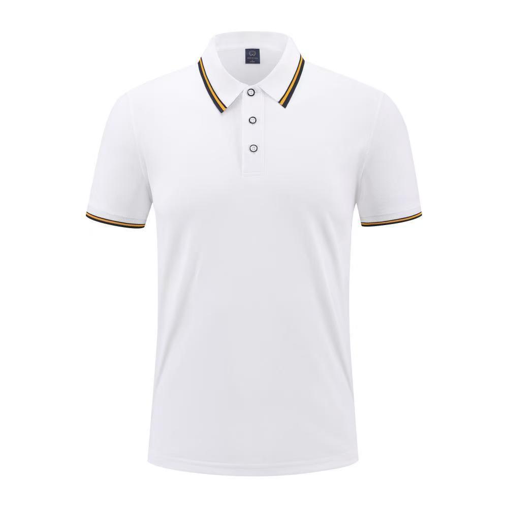 77201男士polo衫短袖工作服可换logo夏季多色款男女同款翻领详情1