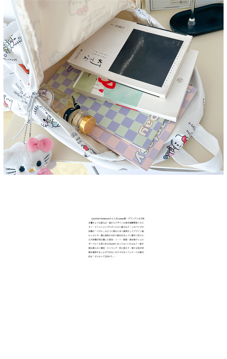 双肩包女时尚休闲简约背包新款韩版大容量初高中大学生书包电脑包详情39