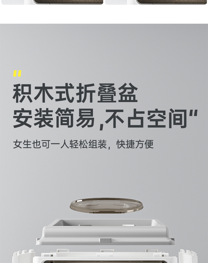 Extra-large fully enclosed cat litter box drawer, double-door upgraded cat toilet, super spacious, worry-free, odor-proof and leak-proof pic 14