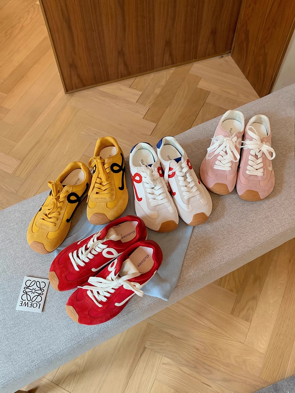 王一博同款真皮内增高德训鞋女2025新款厚底小白鞋丑萌运动休闲鞋详情2