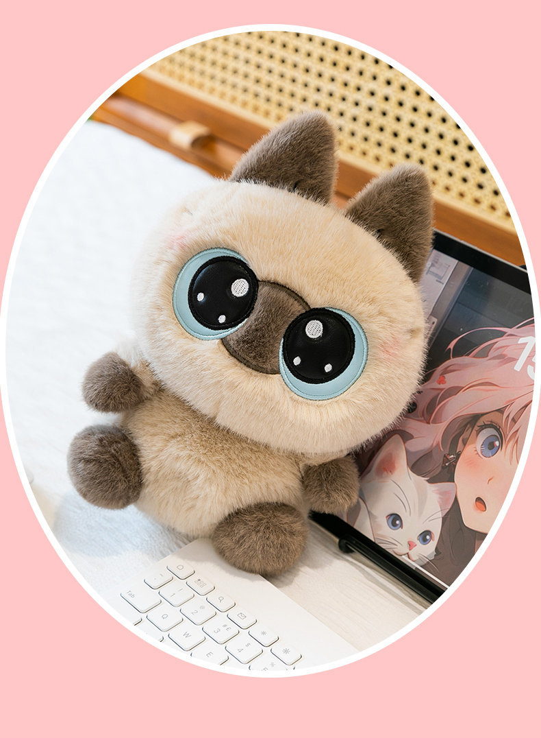 Scented table with small dolls, animal plush toys, toy dolls, computer decorative items, cats, rabbits and penguins pic 14