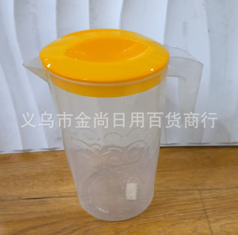 Large summer cold water kettle, plastic high-temperature resistant, household large-capacity set, creative cold water kettle, commercial teapot pic 5