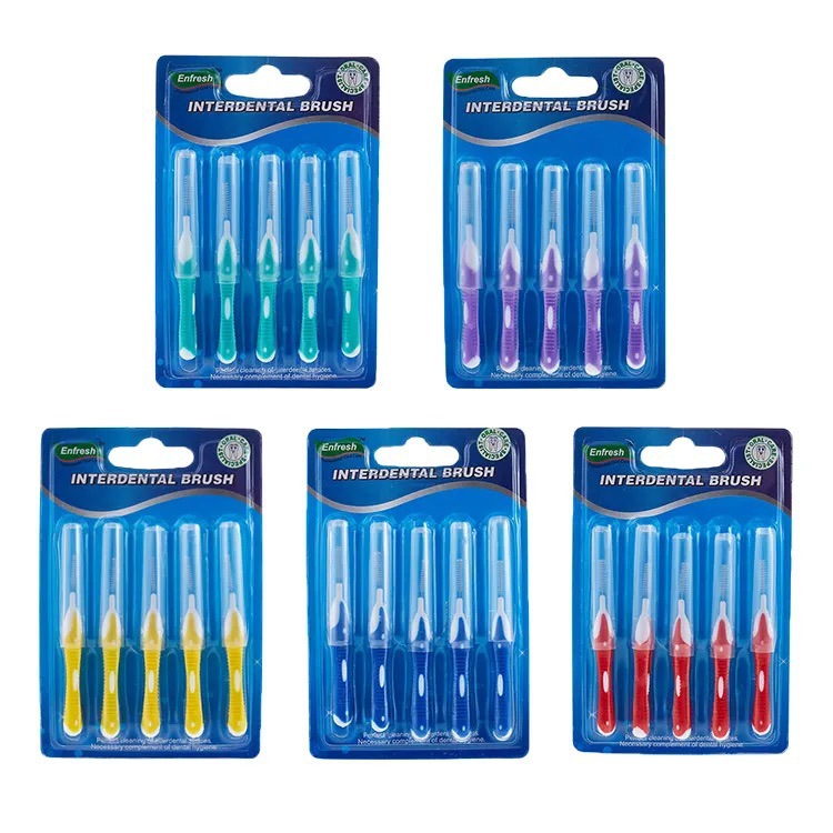 Cross-border exclusive dental interdental brushes, oral interdental brushing brushes, interdental brushing brushes, disposable toothbrushes, eco-friendly interdental brushes pic 7