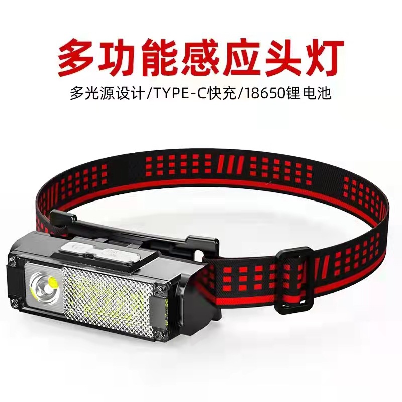 Ультраяркая лампочка COB lightning LED на открытом воздухе, альпинистско-альпинистско-альпинистско-альпинистская ночь, ярко-светящая с пластиковой головкой pic 2