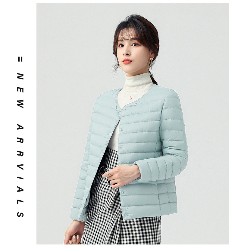 2025跨境新款轻薄羽绒服外套女秋冬羽绒服内胆轻型薄款时尚保暖详情37