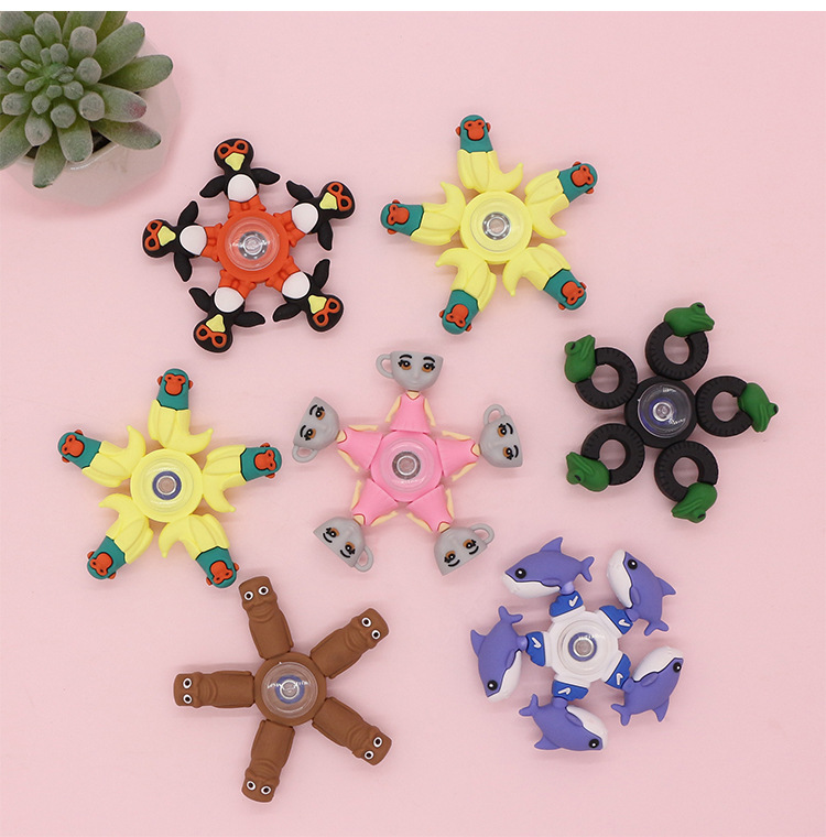 指尖解压陀螺玩具红外线音乐陀螺新潮玩具详情16