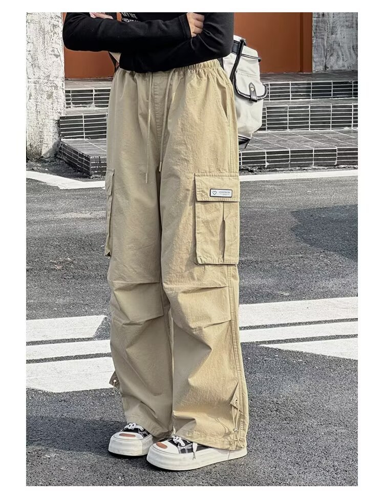 女童工装裤2024新款夏装韩版洋气中大童纯棉女生休闲裤子潮酷穿搭详情29