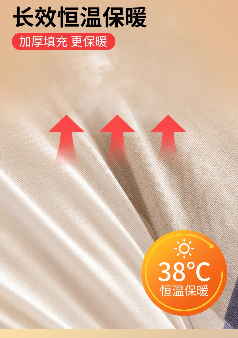 Thickened cotton quilts and bedding, winter student dormitory construction site quilts, labor protection winter quilts, single and double summer cool quilts, winter pic 8
