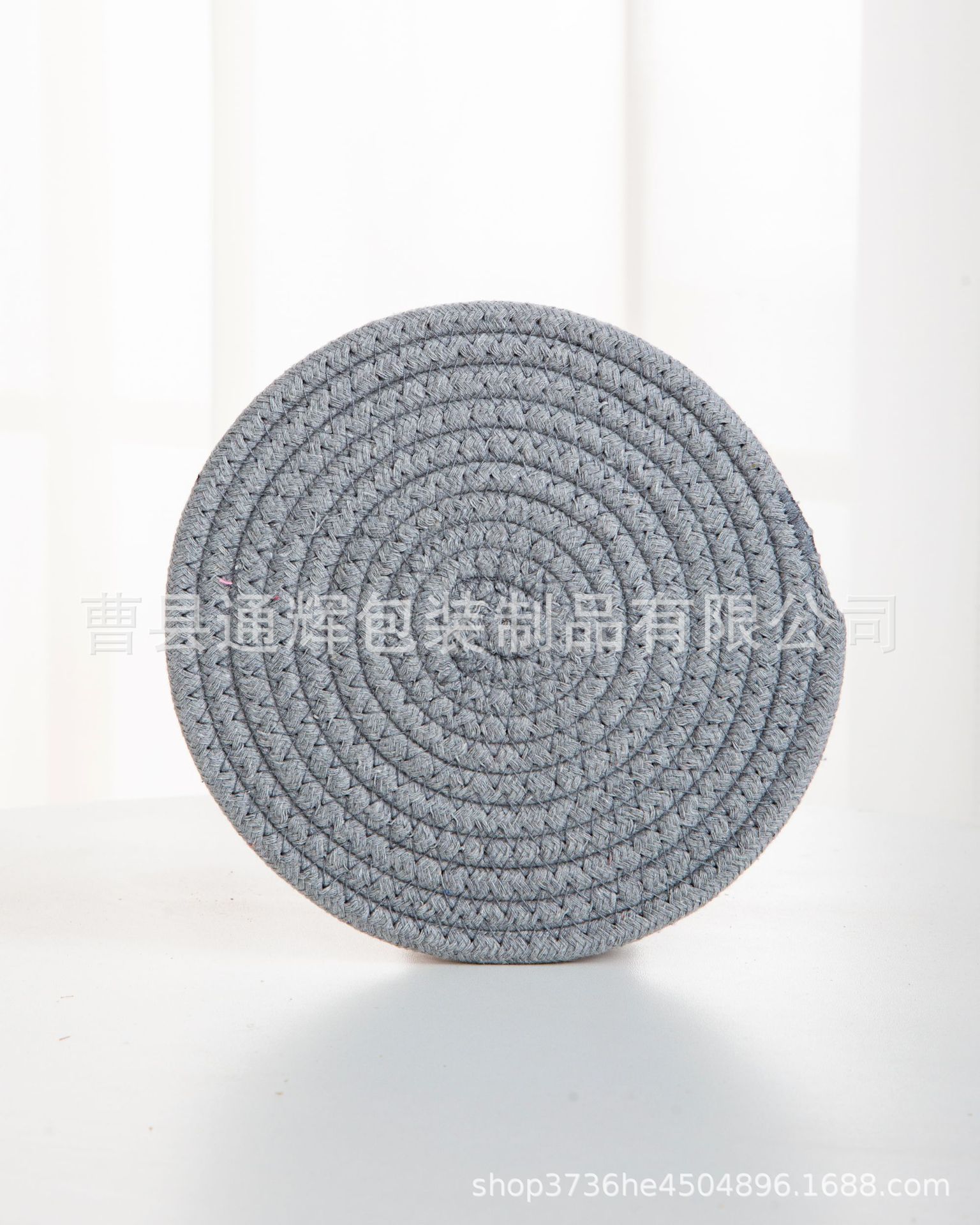 碗垫隔热餐垫圆形麻编织杯垫隔热盘垫装饰道具垫子家用防烫锅垫详情3