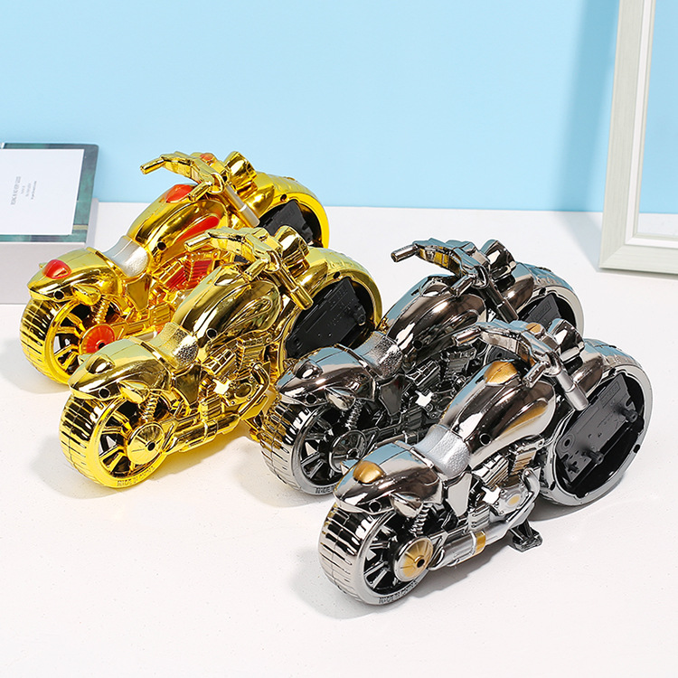 跨境海外版摩托车闹钟学生床头台式钟表创意儿童玩具家居客厅摆件详情5