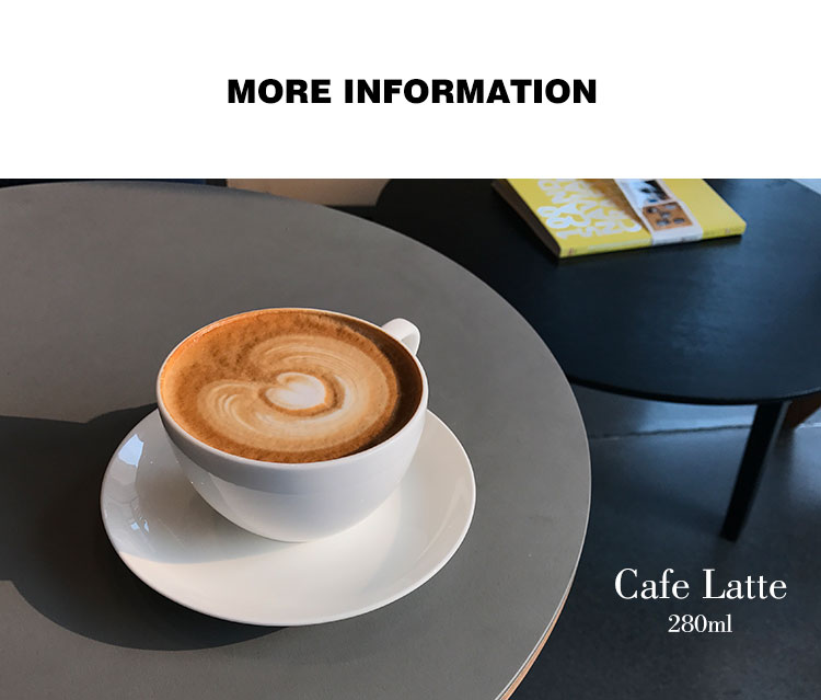 正焕简约骨瓷咖啡杯纯白欧式杯碟意式拿铁拉花陶瓷小奢华茶杯雀巢详情8