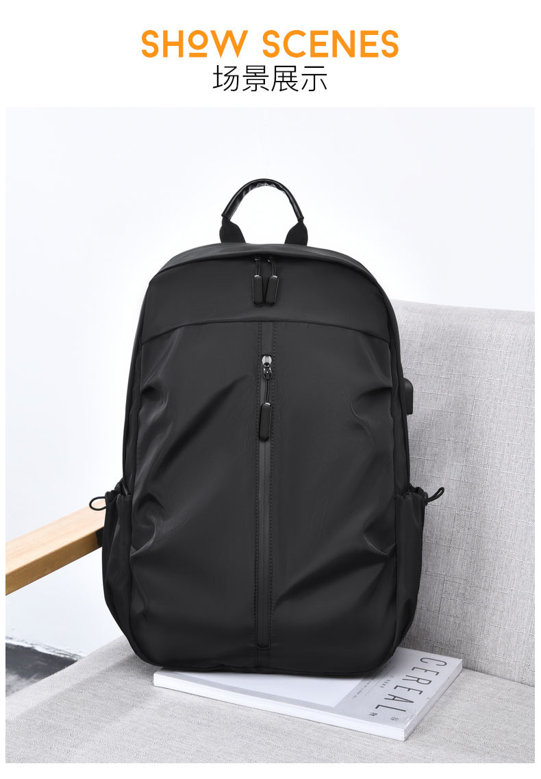 跨境新款双肩包男士大容量商务背包户外电脑包休闲学生旅行包书包详情20