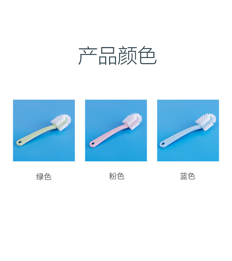 Shoe brushes, household plastic brushes, soft-bristled shoe washing brushes, clothing cleaning, multi-functional five-sided plastic laundry and shoe washing brushes wholesale pic 3