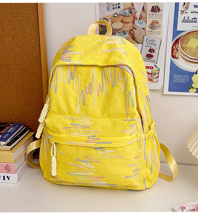 韩版书包高中生女高颜值可爱甜美背包女初中大学生电脑旅行双肩包详情25