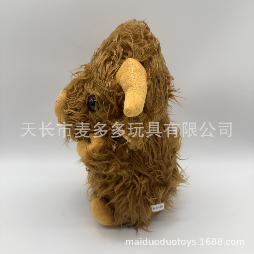 跨境玩具会呼吸高地牛毛绒玩偶考拉公仔儿童声光安抚音乐卡皮巴拉详情7