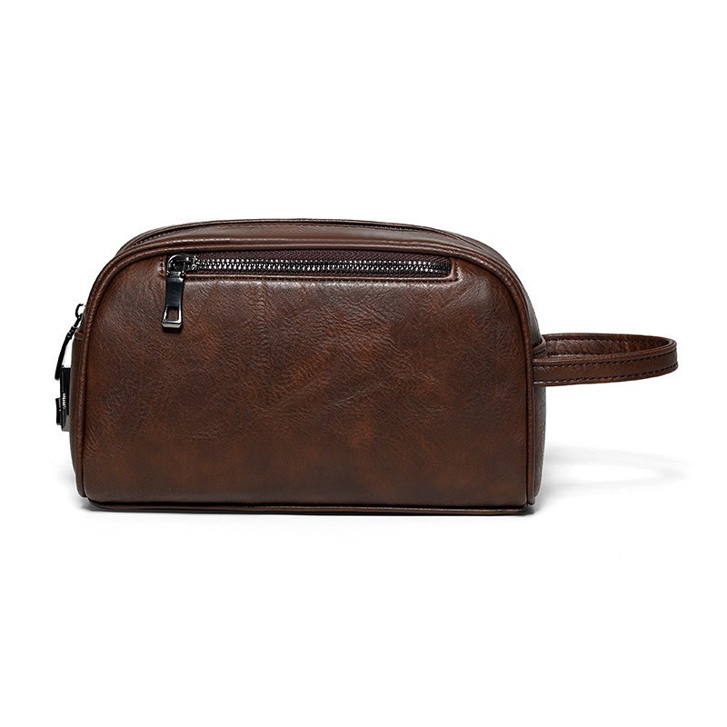 跨境新款男士手拿包密码锁大容量商务休闲手拎包软皮多口袋手包男详情25