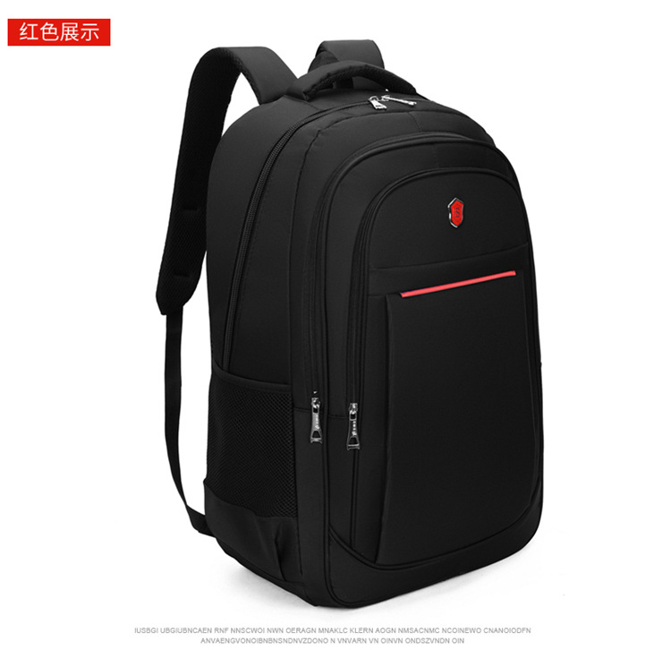 Cross-border LOGO printable backpacks for men, large-capacity waterproof travel, business trips, business computers, travel backpacks for men pic 23