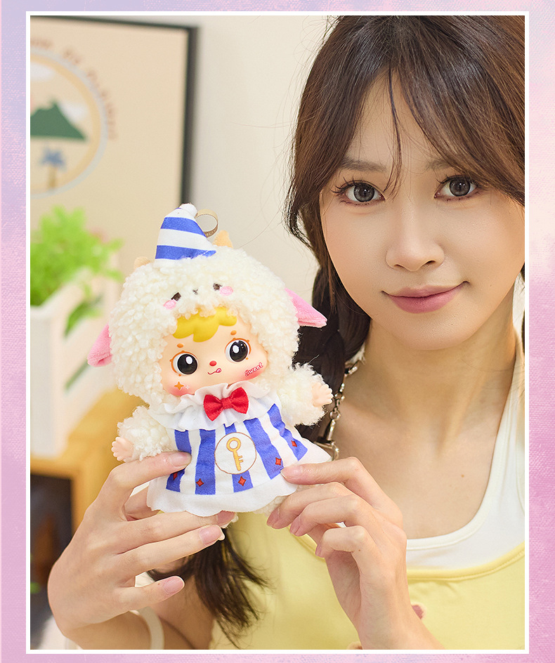 新款三小毛睡梦之间毛绒盲盒家具卧室房间装饰品玩具女孩生日礼物详情16