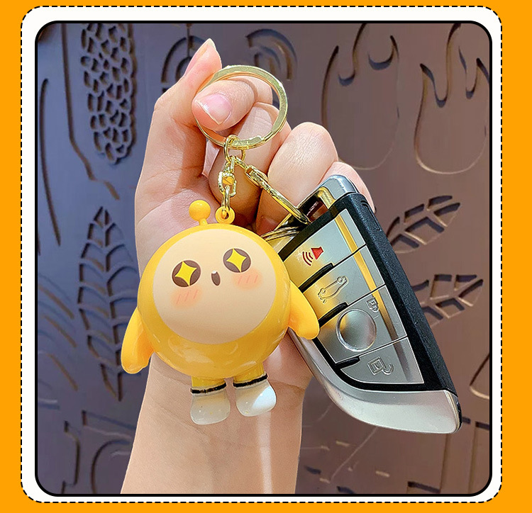 正版发声蛋仔派对钥匙扣挂件会说话的蛋仔玩具汽车包包钥匙链挂件详情12