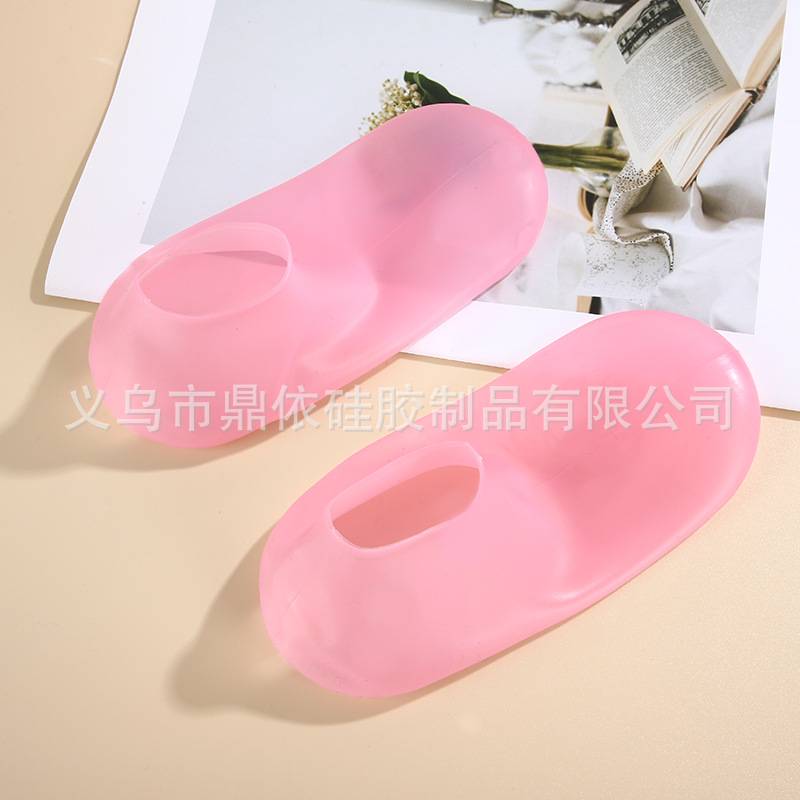 跨境硅胶袜子防干裂袜套硅胶足套足膜脚膜嫩肤硅胶套软化老茧角质详情16
