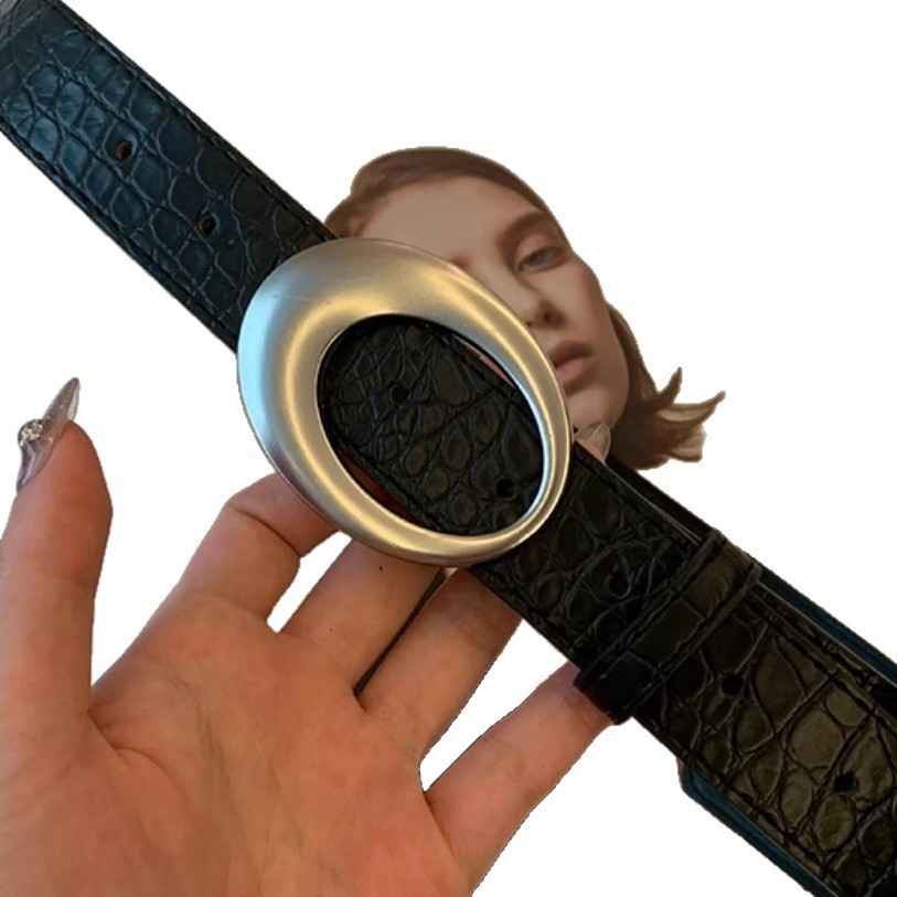 美式复古y2k腰带女红色简约高级配饰皮带设计感小众百搭2024新款详情5