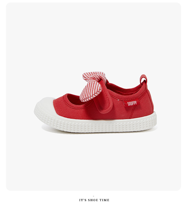 斯纳菲女童帆布鞋2025年春季新款室内宝宝鞋轻便透气休闲鞋详情25