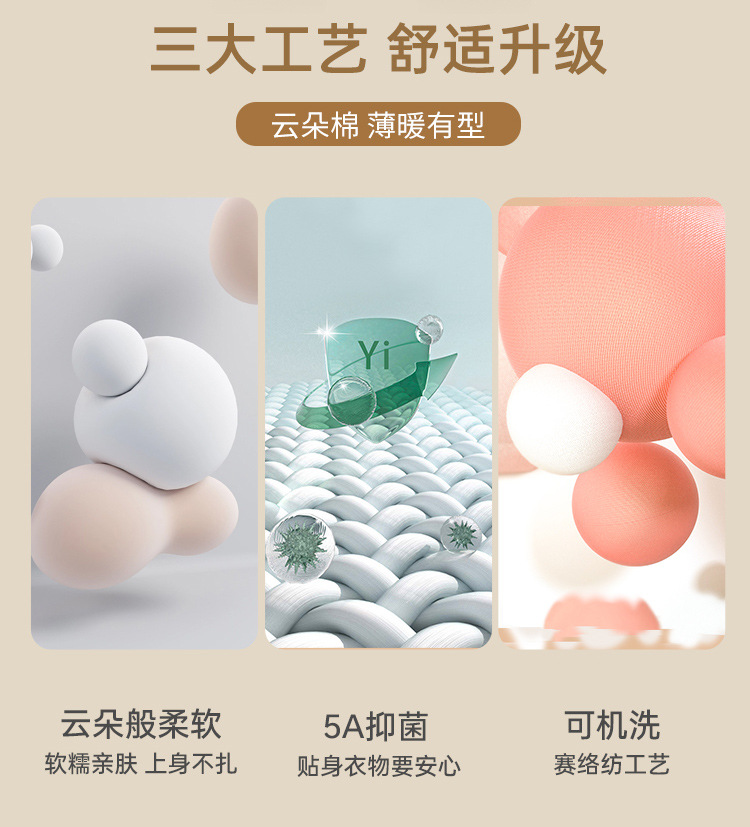 蚕丝羊毛保暖内衣男款套装德绒保暖衣女士秋衣秋裤塑身打底衫批发详情11
