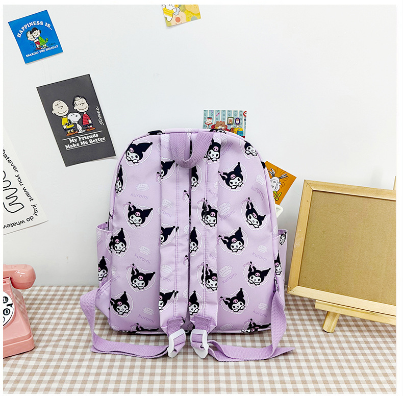 卡通幼儿园书包儿童宝宝小背包3-6岁school bag可爱库洛米双肩包详情8
