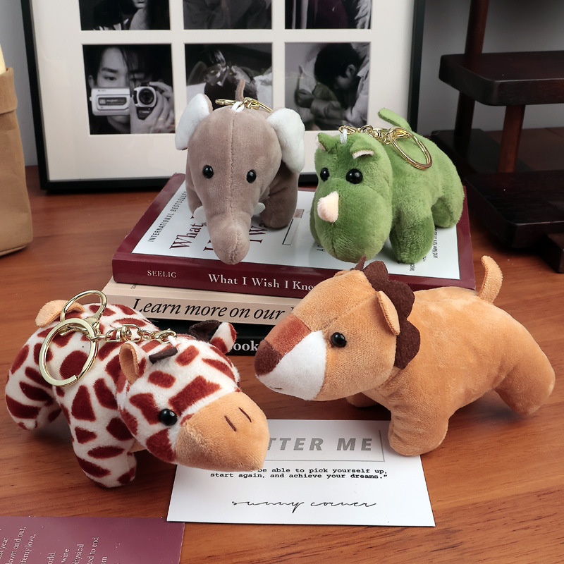 Cross-border exclusive small commodities: African animal plush pendants, small dolls, Zootopia figurines and toys pic 11
