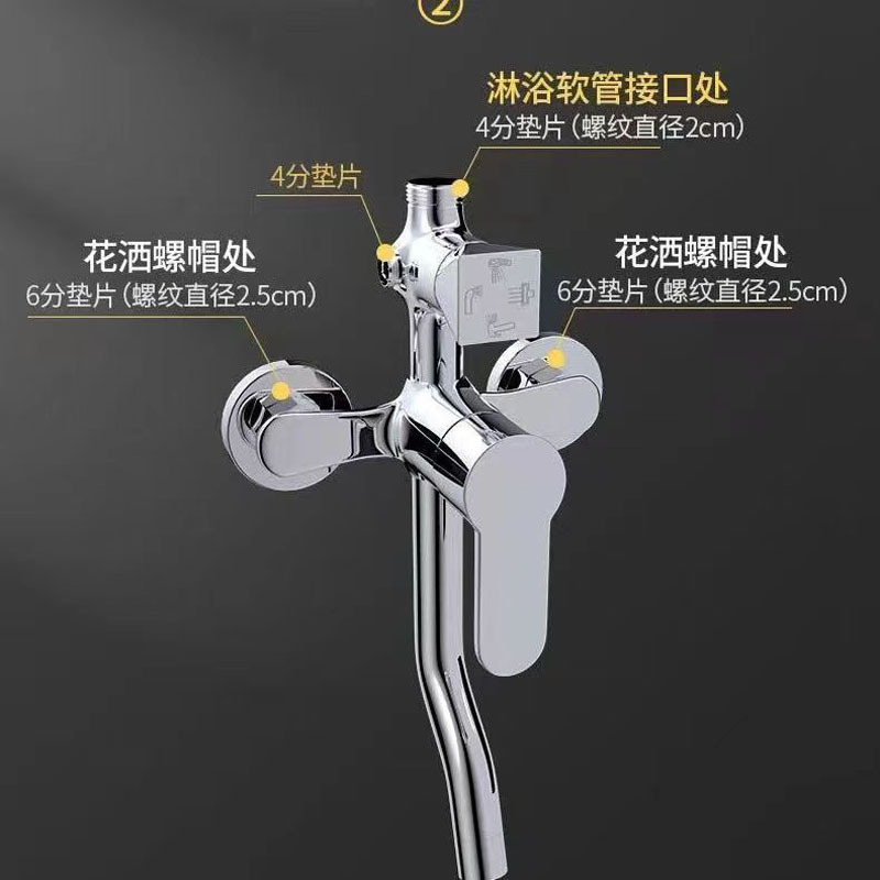 水龙头4/6分1寸透明硅胶垫片水暖皮垫淋浴管橡胶垫软管波纹管垫片详情26