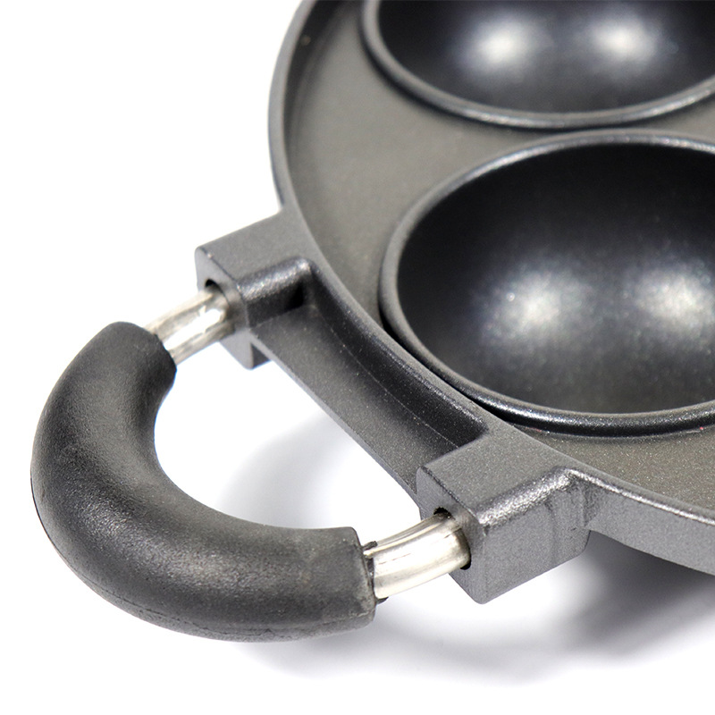 7holes cake Mould7-hole spherical aluminum die-cast cake mold Egg pan non-stick cake baking DIY pic 4