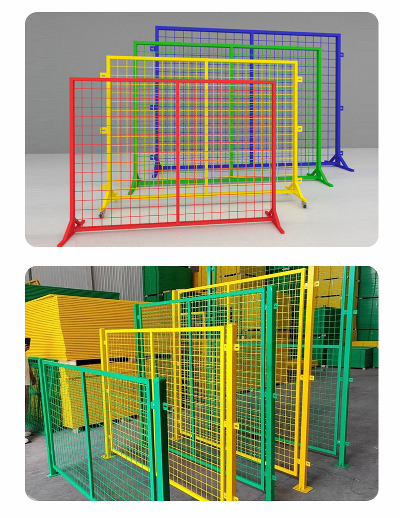 Workshop isolation net, factory warehouse sorting partition net, warehouse area division protective net, robot guardrail net pic 15