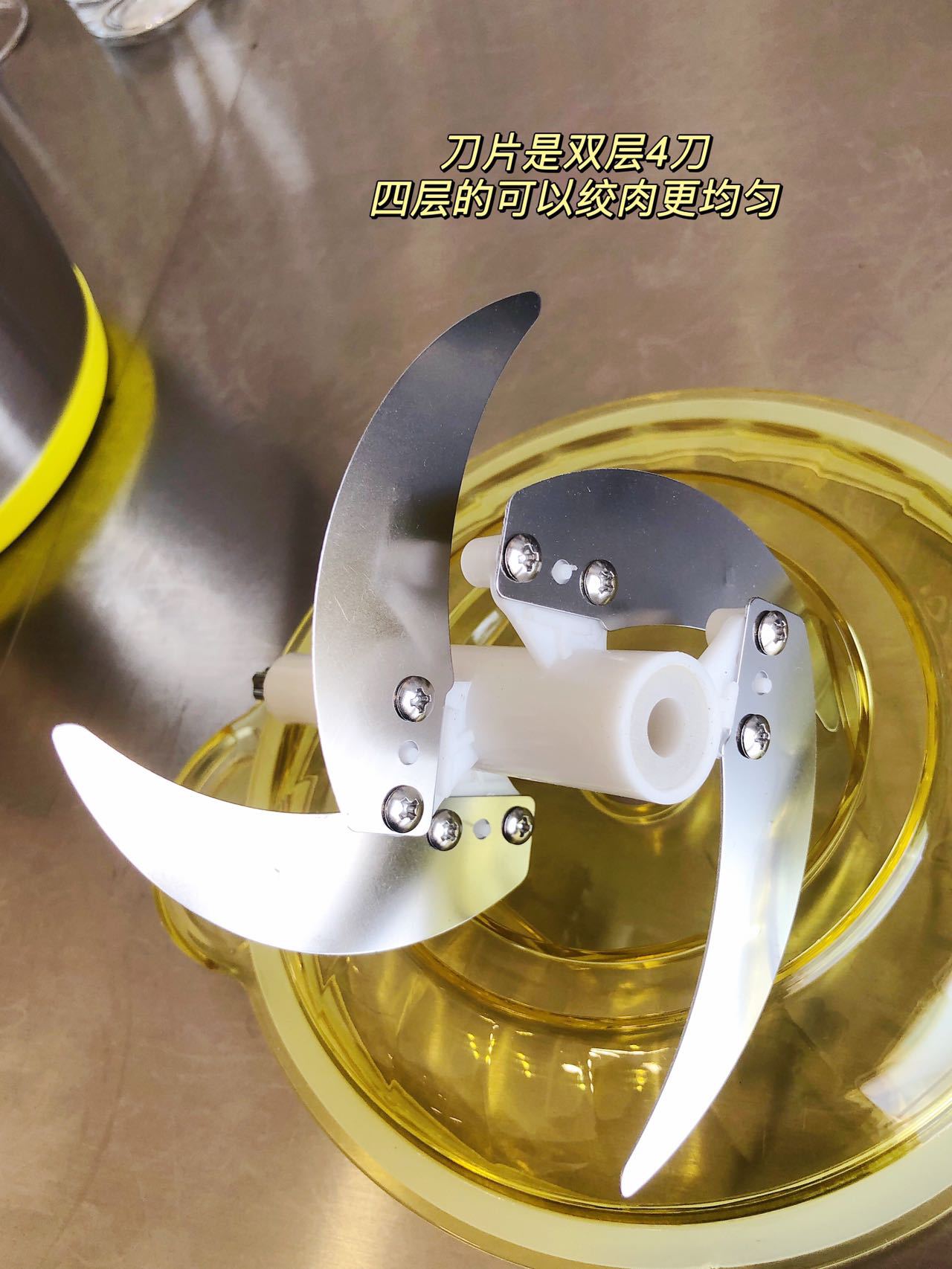 小黄鸭不锈钢绞肉机 新款多功能家用电动料理机 周年店庆活动礼品详情7