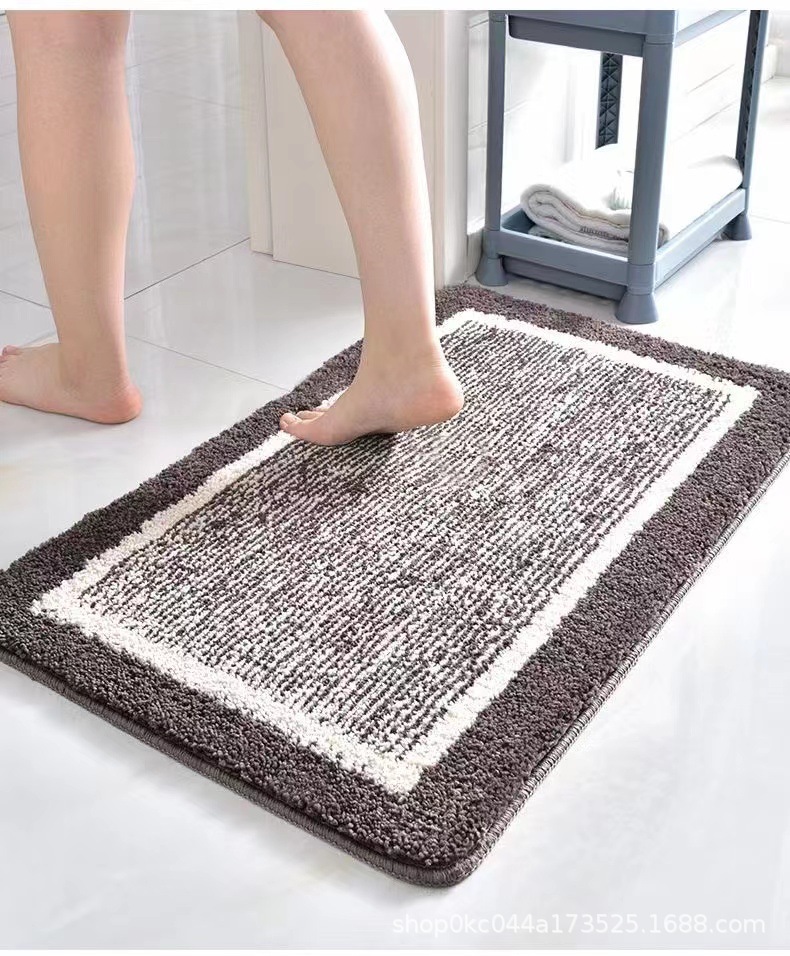 Quality and Fun Life entrance floor MATS, cross-border anti-slip MATS, absorbent MATS, flower bathroom floor MATS, living room and bedroom carpets, crawling MATS pic 5