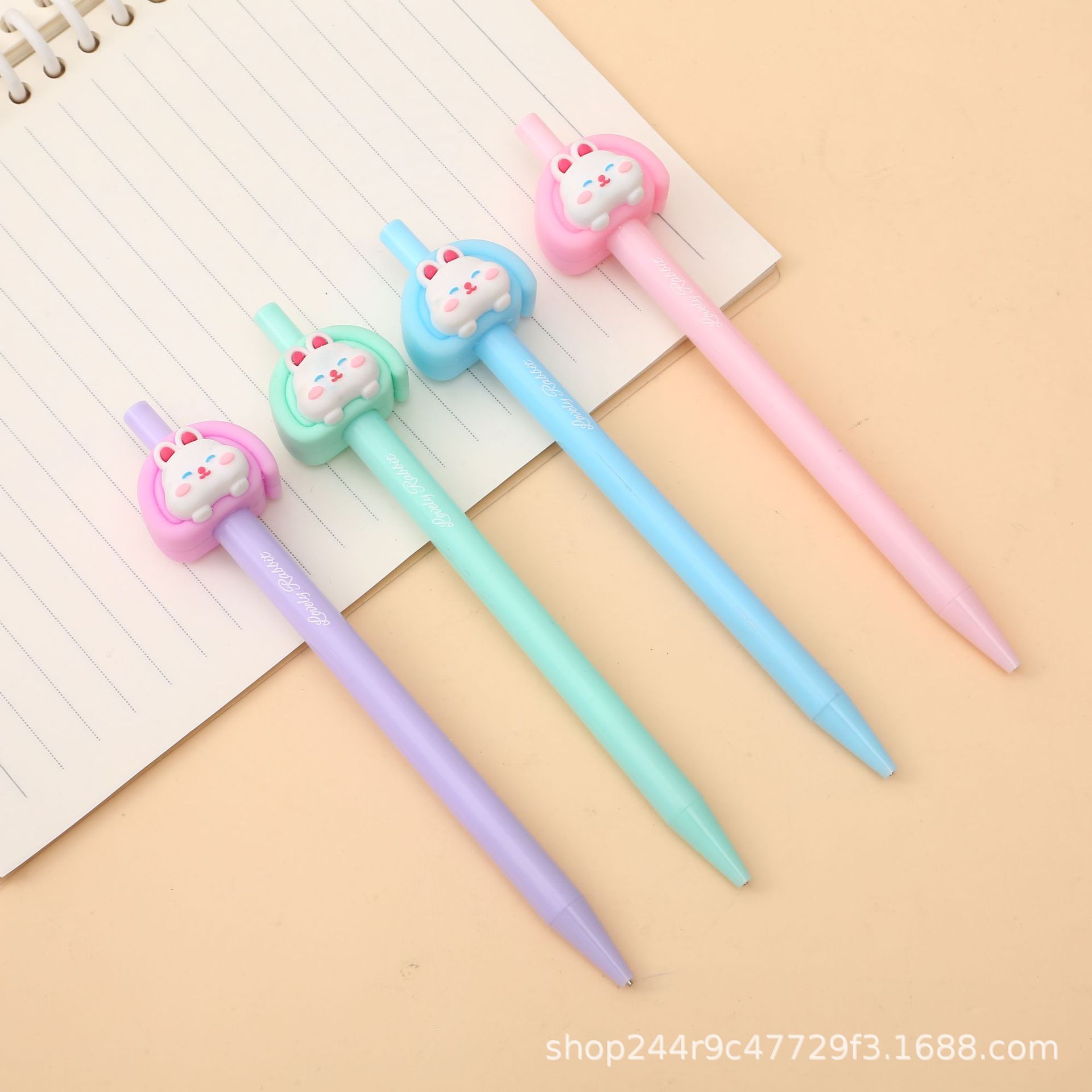 Oufeiya Stationery Little Rabbit Mechanical Pencil 0.5/0.7mm Primary School Student Activity Pencil 5820 pic 2