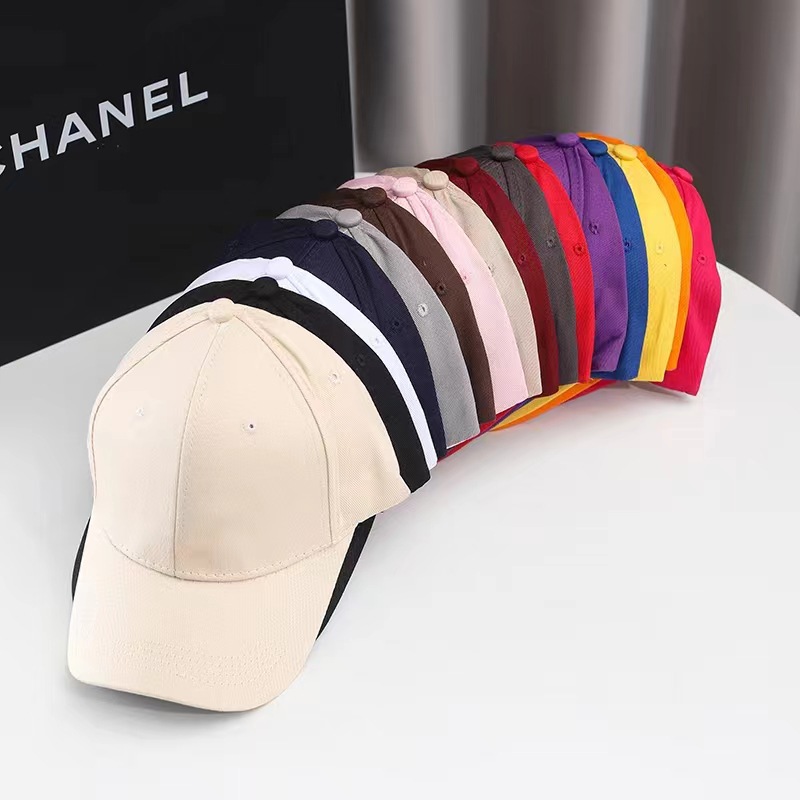 Plain cotton baseball caps for men and women in solid colors, simple, fashionable and versatile for export. DIY baseball caps with embroidered logos. 3977 types of sun protection, breathable and casual hats pic 2