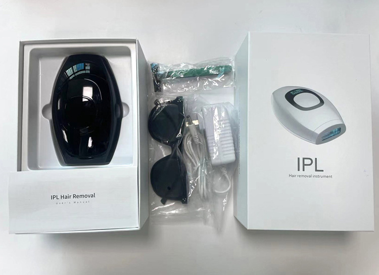 厂家直供跨境电动光子抑制毛发生长脱毛剃毛神器激光脱毛仪除毛详情10