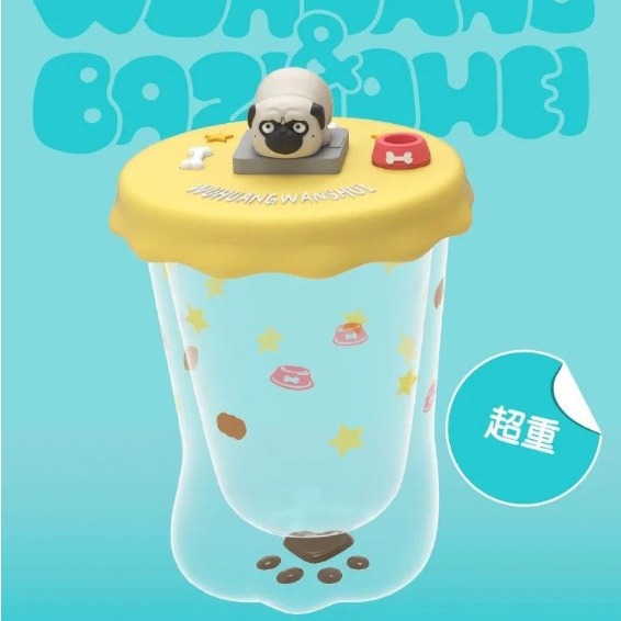 吾皇万岁巴扎黑盲盒猫爪杯潮玩水杯创意玻璃杯盲盒可爱卡通杯子详情6
