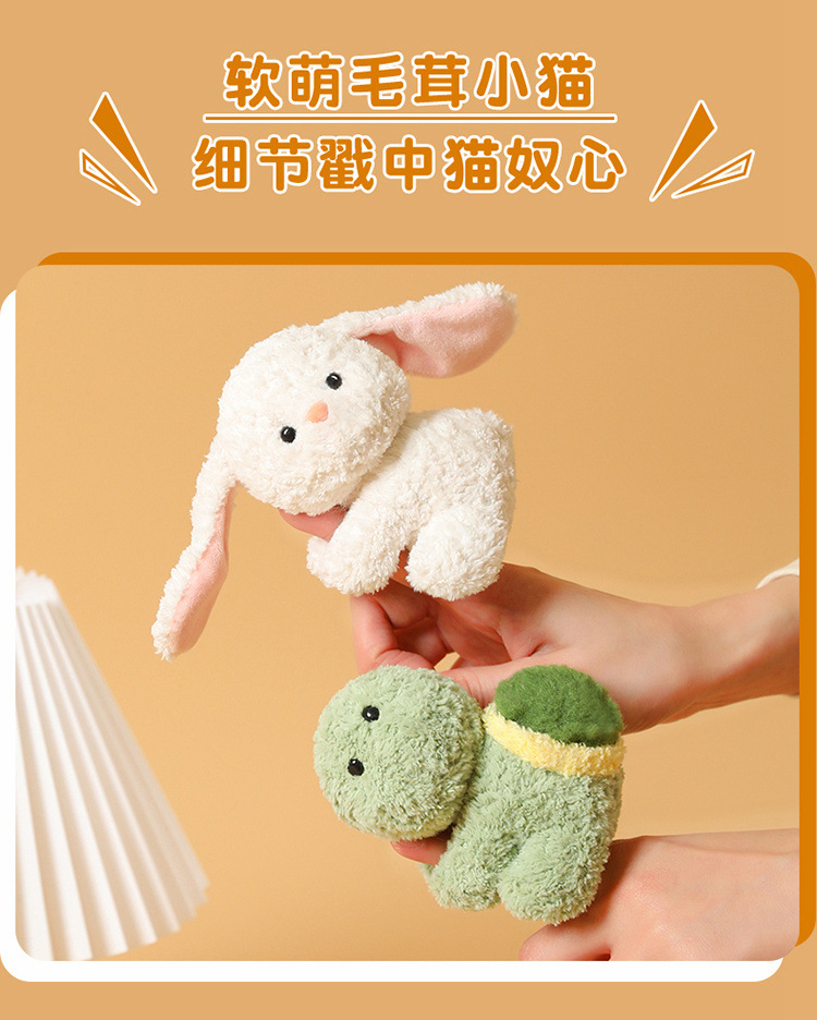 Cute doll computer clips, second-generation office desk companions, plush toys, desktop decorations, cats wholesale pic 5